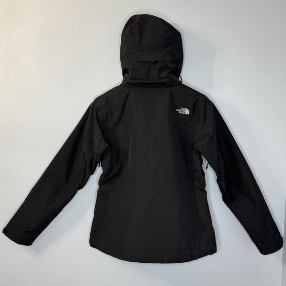 THE NORTH FACE Women's Inlux Insulated Hooded Jacket Hyvent Black Women's S - Picture 5 of 13